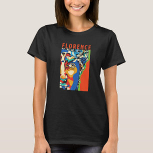 Florence Firenze Michelangelo's David Sculpture Po T-Shirt