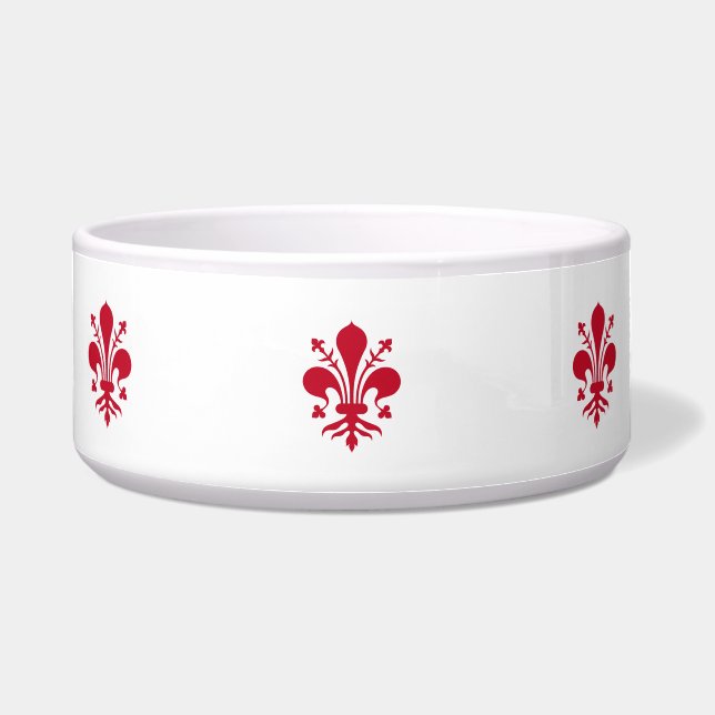 Florence Flag Pet Bowl (Front)