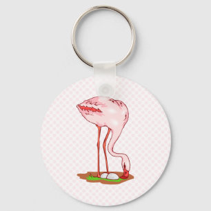 Florence Flamingo Key Ring