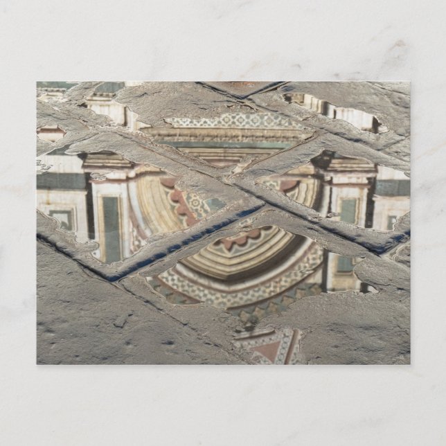 Florence in Puddles Postcard (Front)