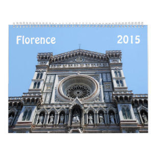 Florence, Italy 2015 calendar