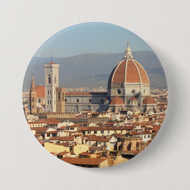 Florence, Italy 7.5 Cm Round Badge (Front)