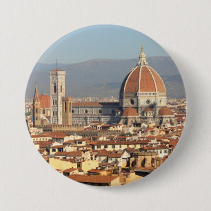 Florence, Italy 7.5 Cm Round Badge