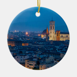 Florence Italy Ceramic Ornament