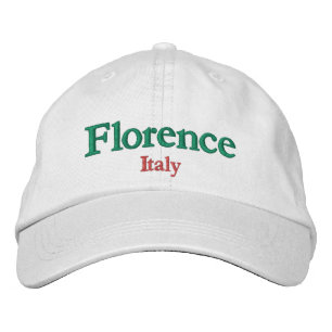 Florence Italy City Pride Embroidered Hat