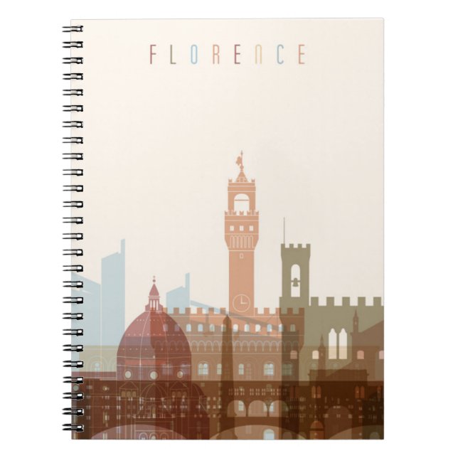 Florence, Italy | City Skyline Notebook (Front)