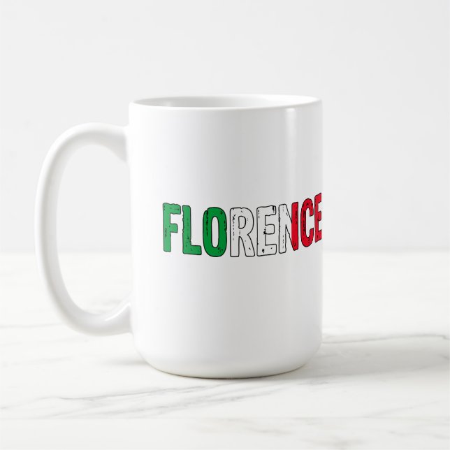 Florence Italy Coffee Mug (Left)