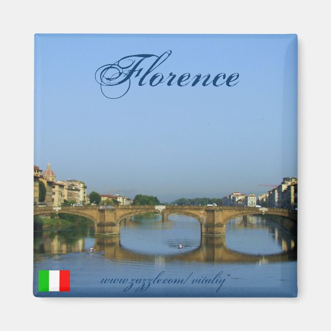 Florence Italy cool magnet design (Front)