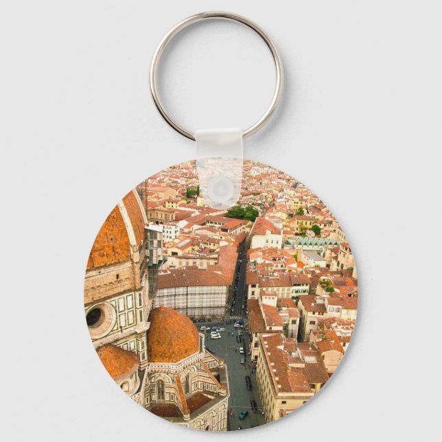 Florence, Italy (Duomo) Key Ring (Front)