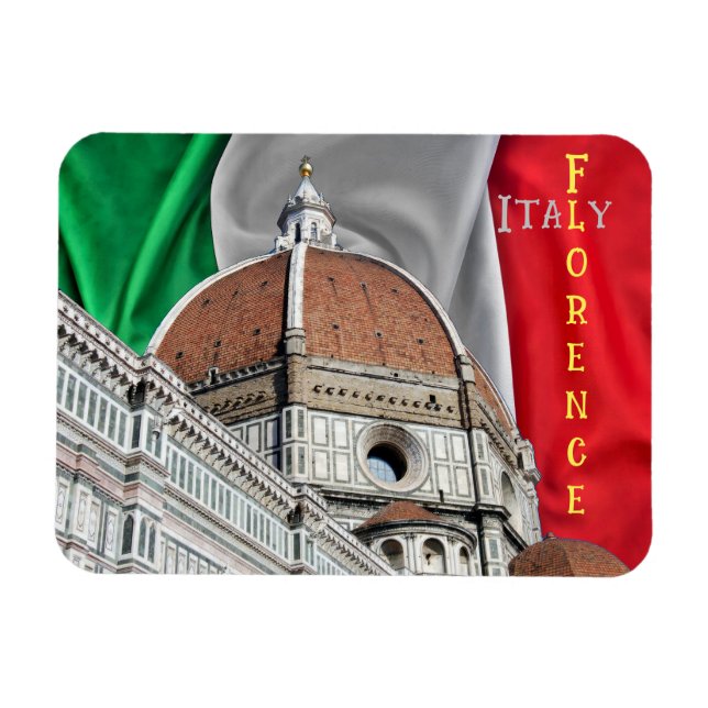 Florence Italy - Duomo  Magnet (Horizontal)