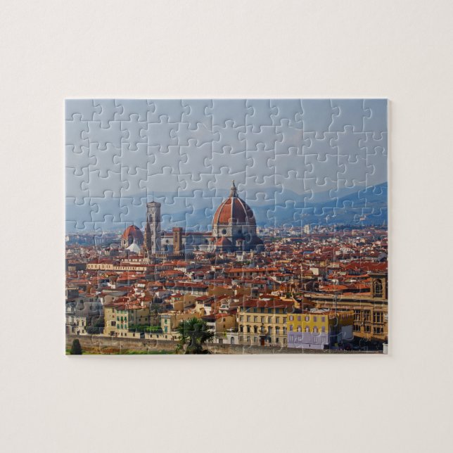 Florence Italy Duomo View Jigsaw Puzzle (Horizontal)