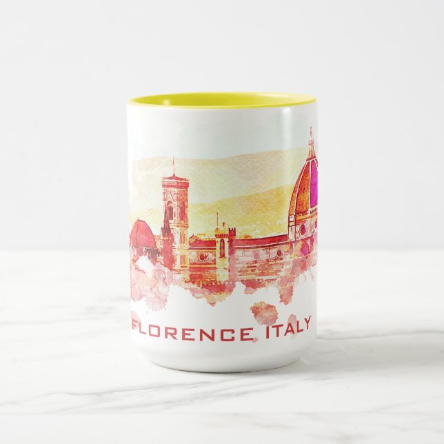 *~* Florence Italy Firenze Italia Artsy AP12 Mug (Center)