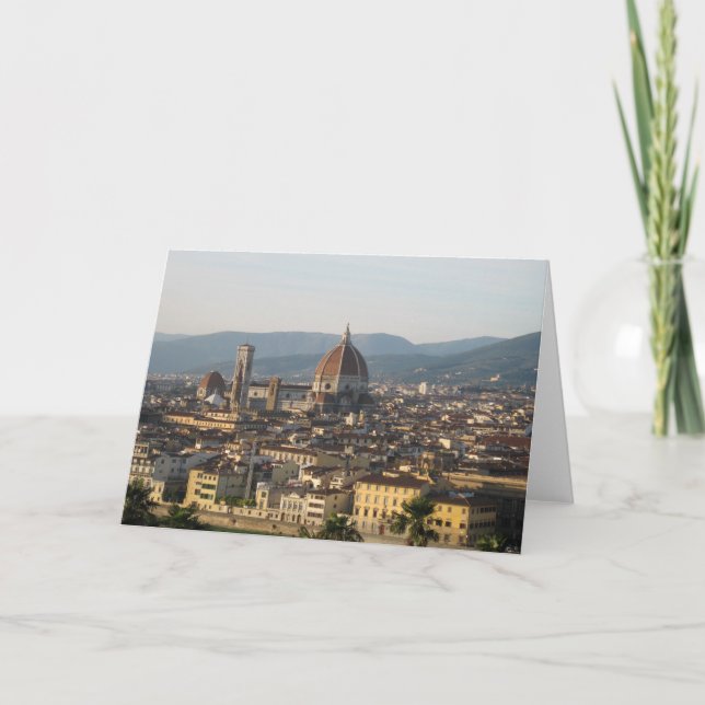 Florence, Italy greeting card (Front)