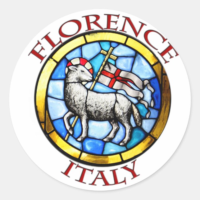 Florence Italy I Classic Round Sticker (Front)