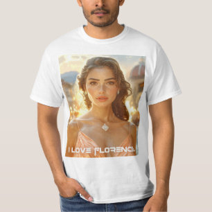 FLORENCE - ITALY - I LOVE FLORENCE T-Shirt