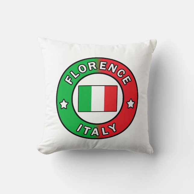 Florence Italy pillow (Front)