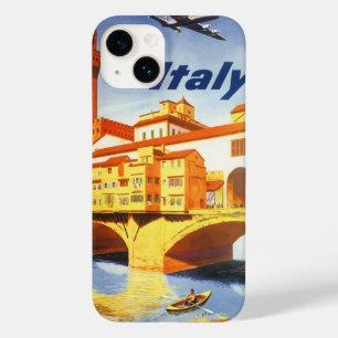 Florence Italy Ponte Vecchio Bridge Vintage Travel Case-Mate iPhone 14 Case