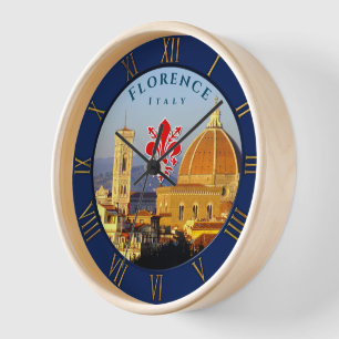 Florence, Italy - Santa Maria del Fiore Clock
