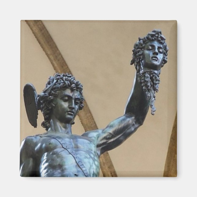 florence, italy sculpture magnet (Front)