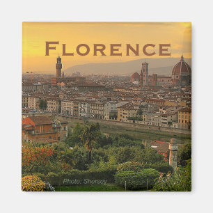 Florence Italy Travel Photo Souvenir Fridge Magnet