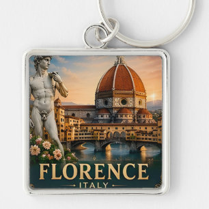 🧲 Florence Italy Vacation Keepsake For Travelers Key Ring