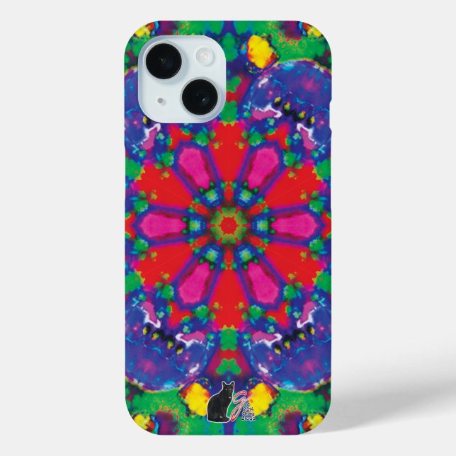 Florence Kaleidoscope iPhone Case (Back)