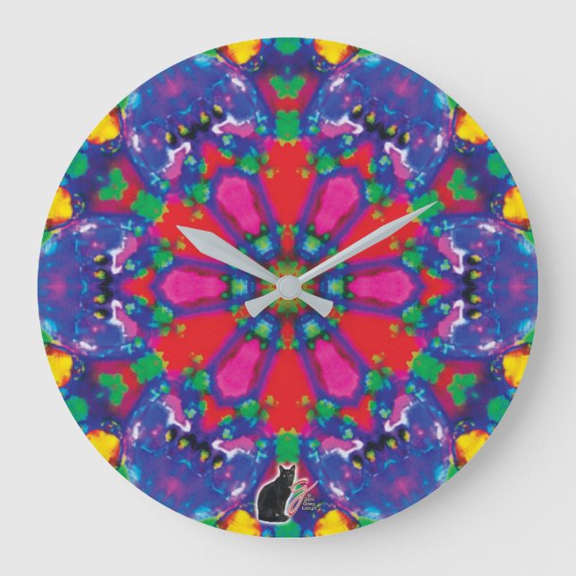 Florence Kaleidoscope Large Clock (Front)