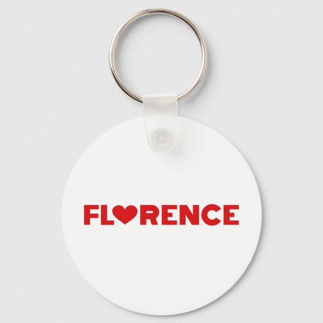 Florence Love Key Ring (Front)