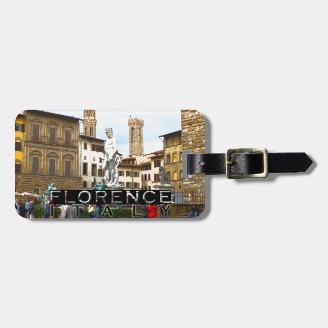 Florence Luggage Tag (Front Horizontal)