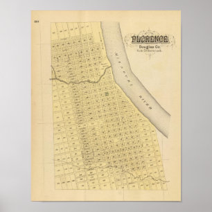 Florence, Nebraska Poster