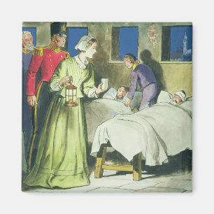 Florence Nightingale (1820-1910) from 'Peeps into Magnet