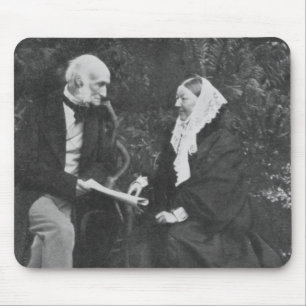 Florence Nightingale and Sir Harry Verney Mouse Pad