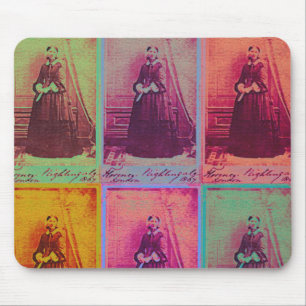 Florence Nightingale Colours Mouse Pad