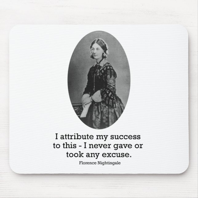 Florence Nightingale Mouse Pad (Front)