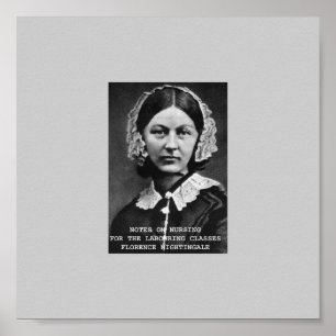 Florence Nightingale  Notes Poster