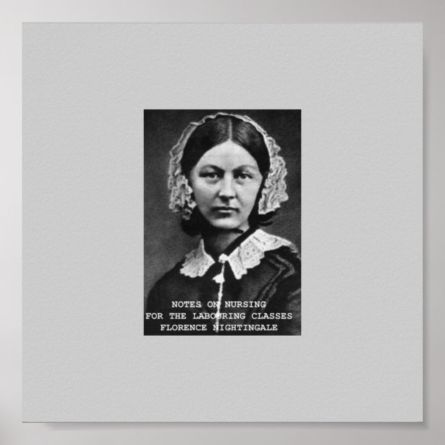 Florence Nightingale  Notes Poster (Front)