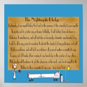 Florence Nightingale Pledge Poster