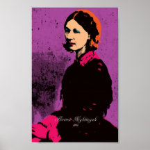 Florence Nightingale with Pop Art