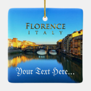 Florence - Ponte Vecchio Ceramic Ornament