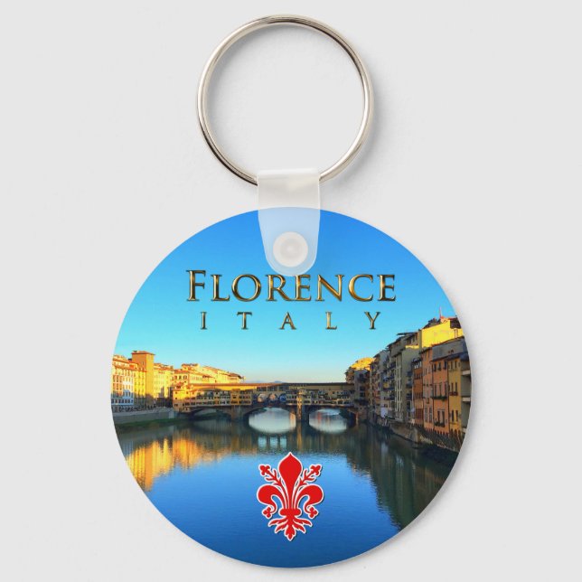 Florence - Ponte Vecchio Key Ring (Front)