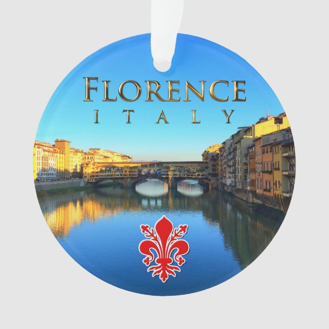 Florence - Ponte Vecchio Ornament (Front)