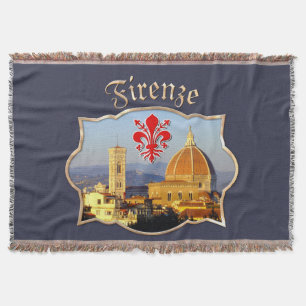 Florence - Santa Maria del Fiore Throw Blanket