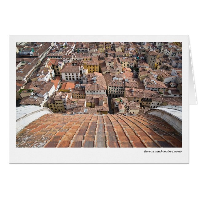 Florence seen from the Duomo (Front Horizontal)