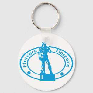 Florence Stamp Key Ring