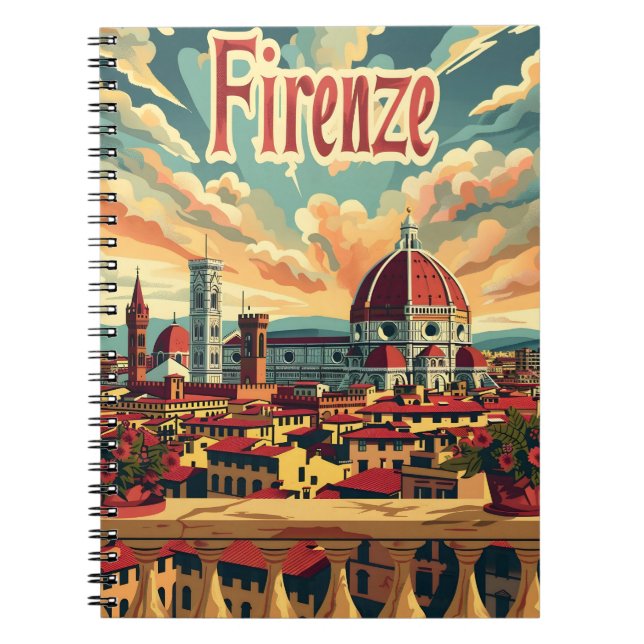 Florence Vintage Notebook (Front)