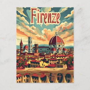 Florence Vintage Postcard
