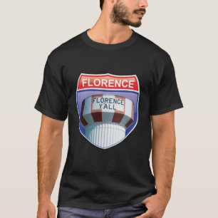 Florence Y'all Interstate Sign T-shirt