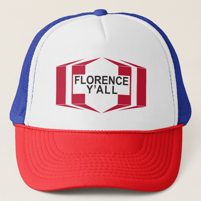 Florence Y'all Trucker Hat (Front)