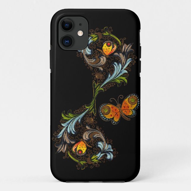 Florentine Floral Painting iPhone5 Case-Mate iPhone Case (Back)