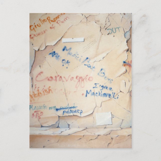 Florentine Graffiti Postcard (Front)